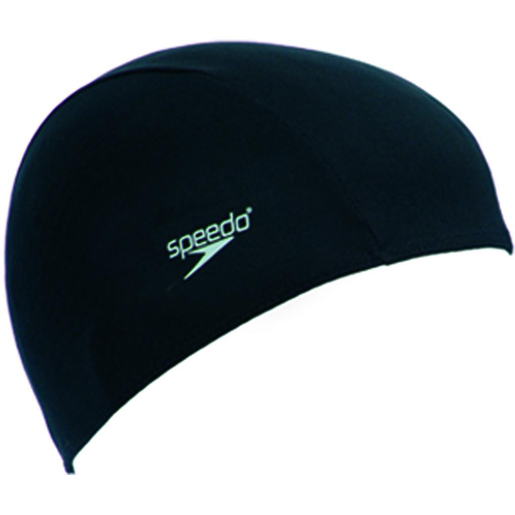 Speedo Polyester Caps Adult Black Adult Black
