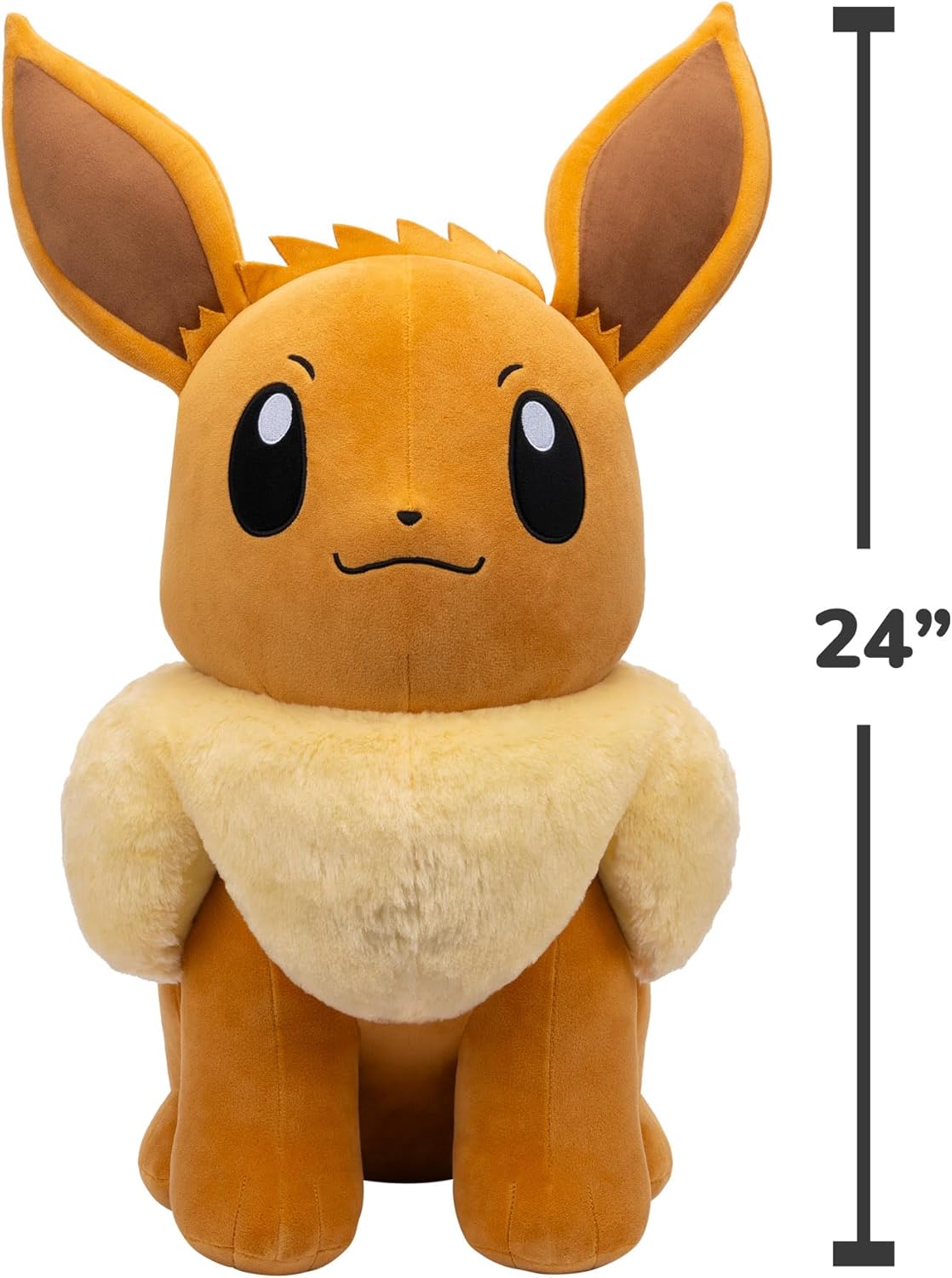 Pokémon Eevee Plush - 24-inch Plush with Authentic Details