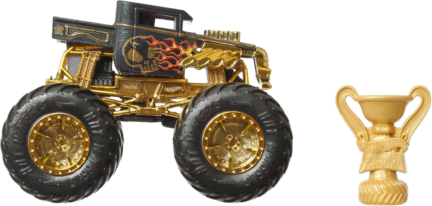 Hot Wheels Monster Trucks Bigfoot Trophy Champions Single Cars JDV96 - Jdv97 Bigfoot