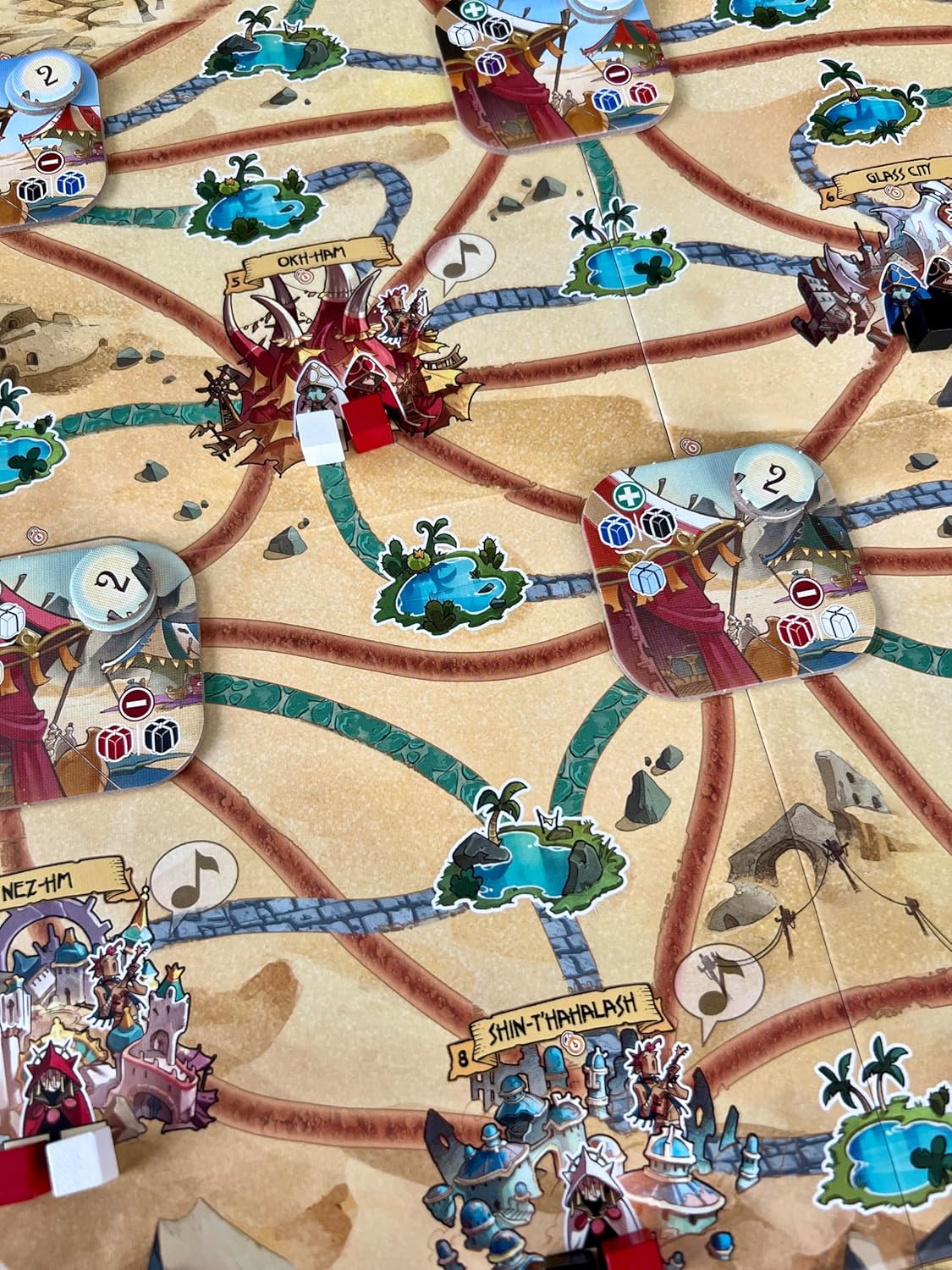 Sand by Devir, Strategy Board Game, for 1 to 4 Players and Ages 14+