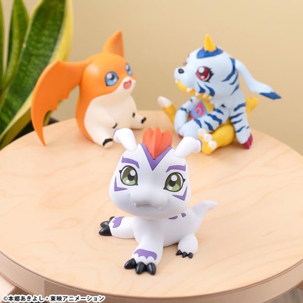 Lukappu Digimon Adventure Gomamon Approx. 4.3 inches (110 mm), PVC Pre-painted Action Figure