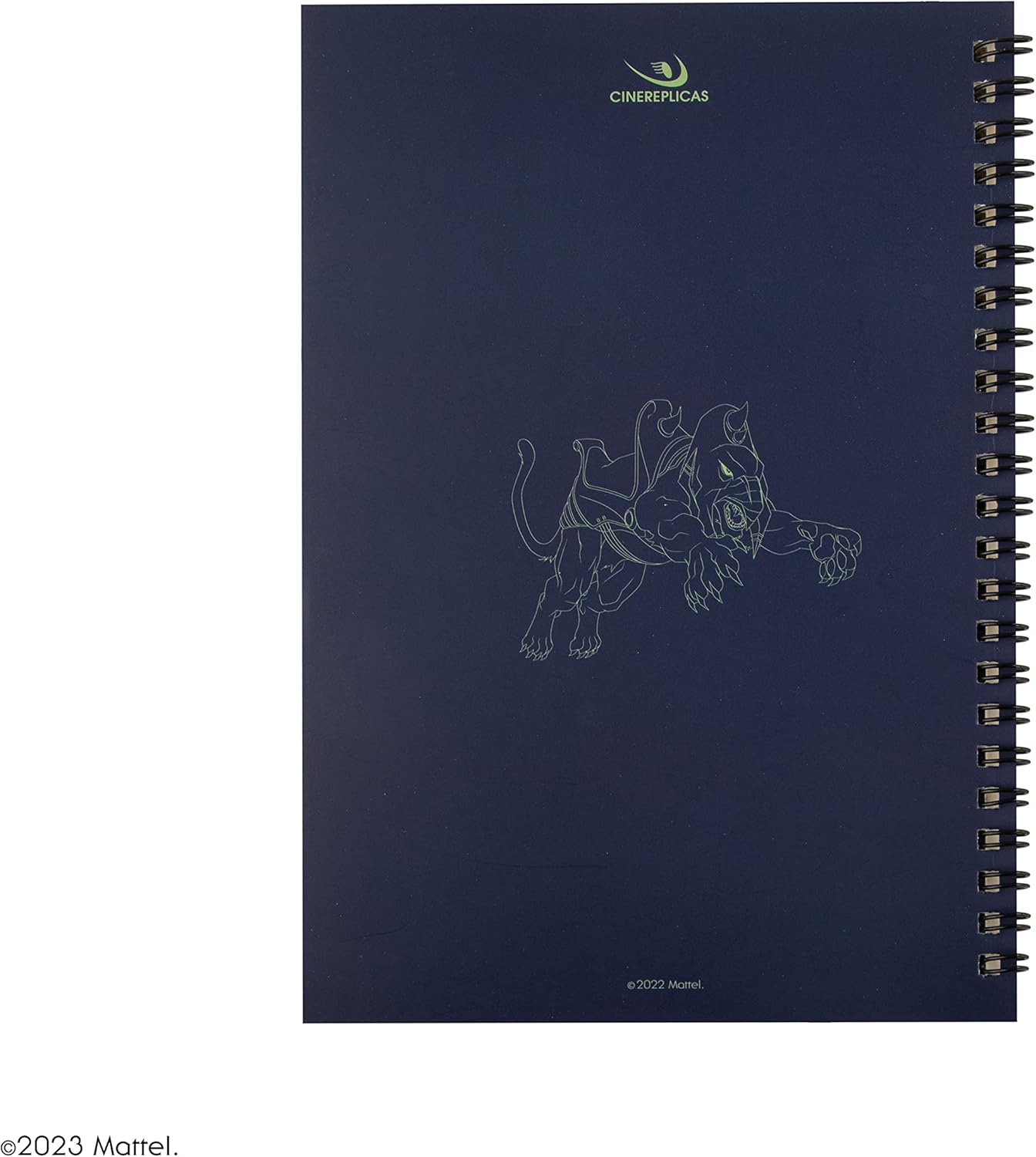 Cinereplicas MOTU - Battle Cat Spiralnotizbuch 120p 14.5 * 21cm - Offizielle Lizenz