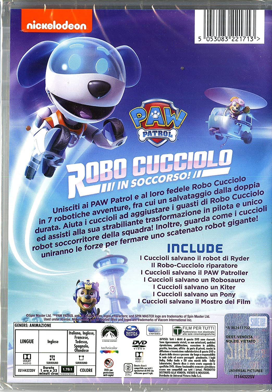 Paw Patrol - Robo Cucciolo In Soccorso! - (Italian Import)