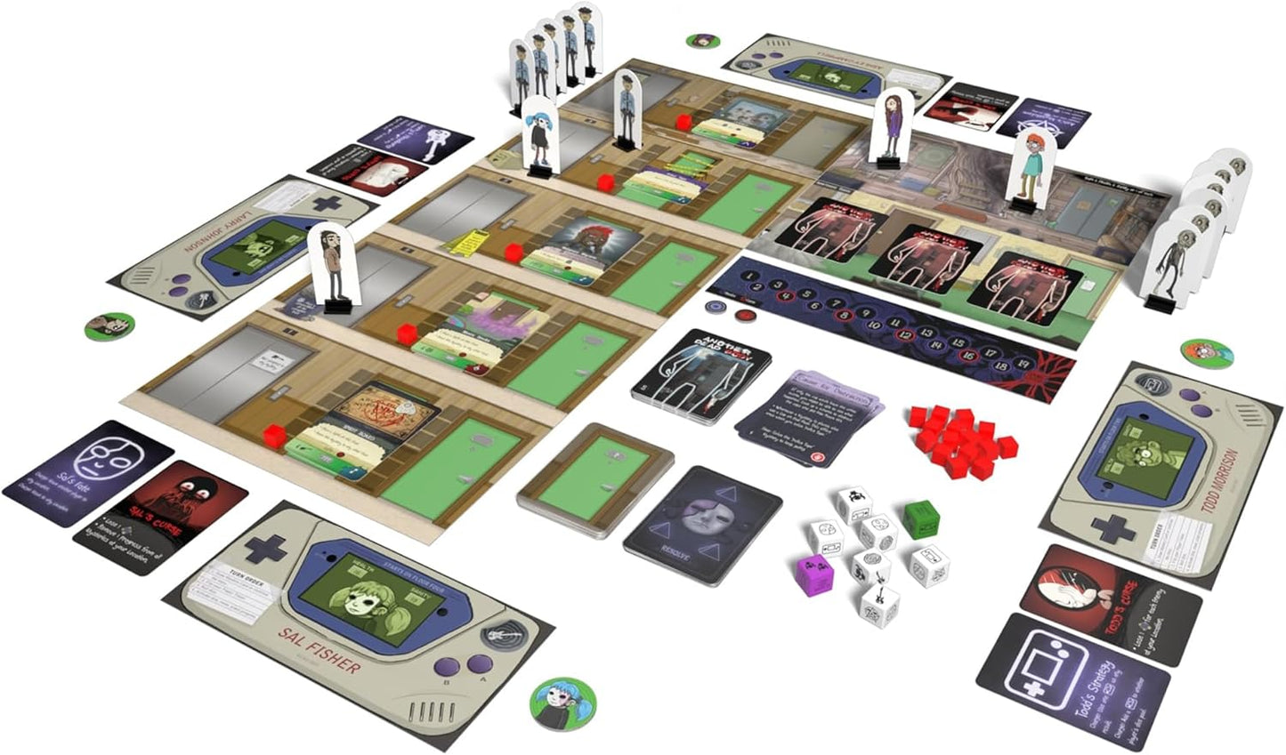 Sally Face: Strange Nightmares - Cooperative Board Game, Based On The Video Game, Officially Licensed, Ages 13+, 1-5 Players, 45 Min