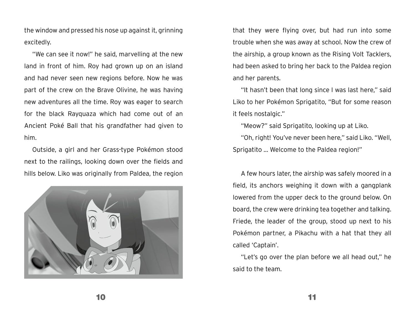 Pokémon: Journey in Paldea Chapter Book