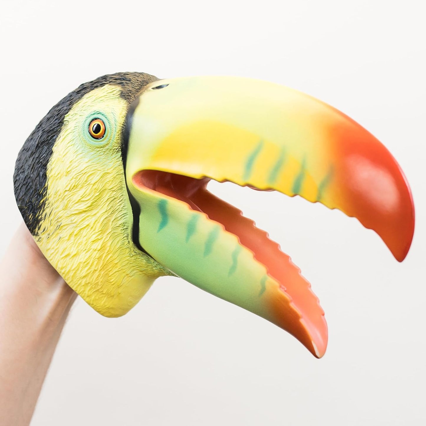 Wild Thingz Hand Puppet - Green Toucan
