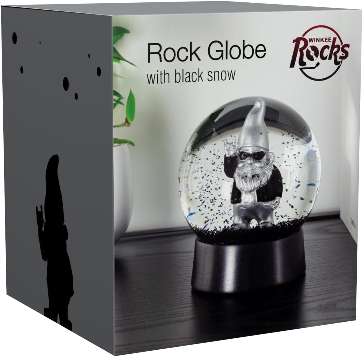 Winkee - Snow Globe Dwarf Rocker - Silver