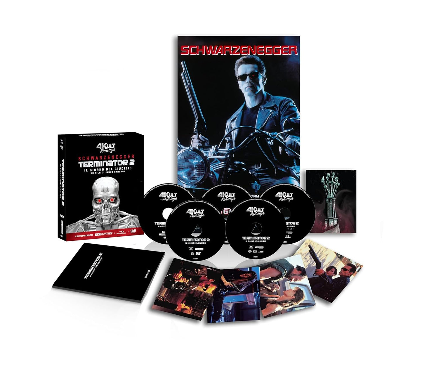 Terminator Ii - Il Giorno Del Giudizio - "4Kult " - Ediz. Num.- (1 4K + 3 Bd