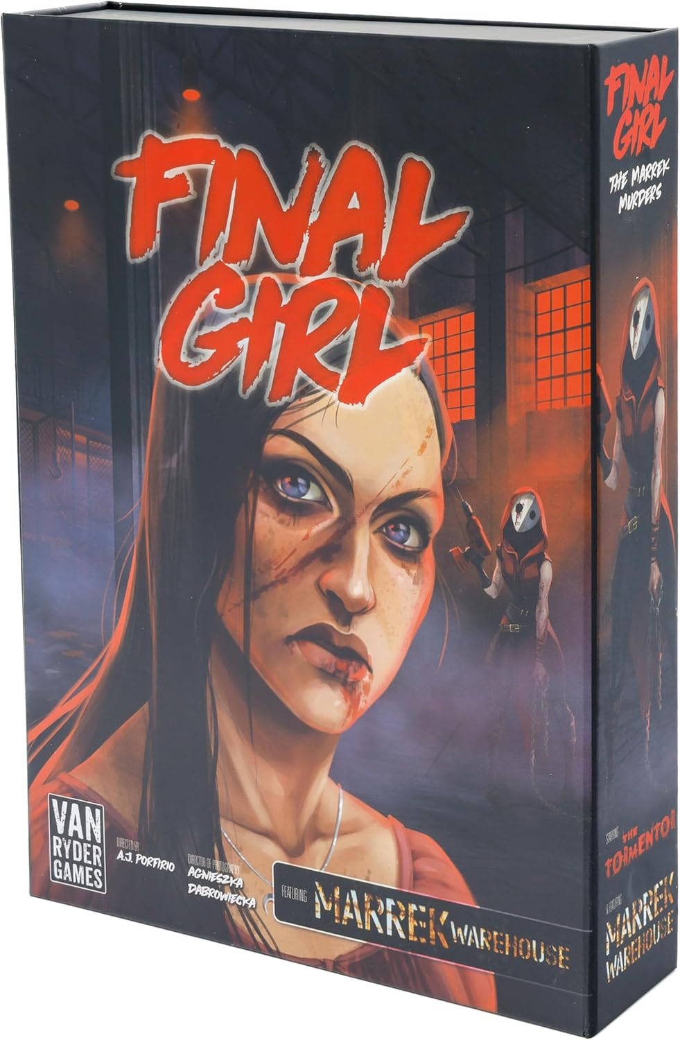 Van Ryder Games - Horror Board Game - Final Girl - The Marrek Murders - Feature Film Box - Core Box Required - 1 Player - 20-60 Minutes Gameplay - Teens & Adults, Ages 14+ (English Version