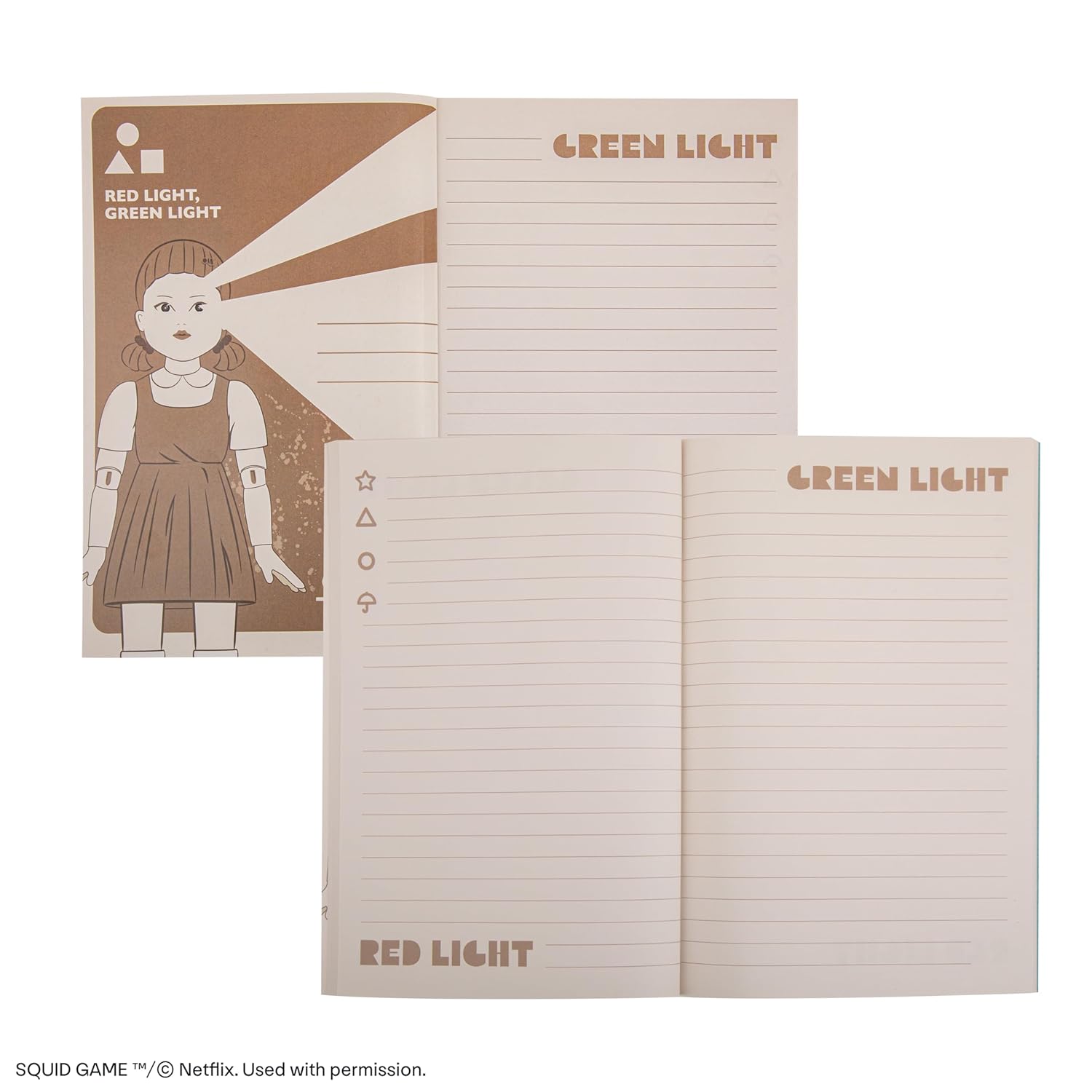 Cinereplicas Squid Game - Young-Hee Softcover Notebook - 14.5 x 21 cm - Official License