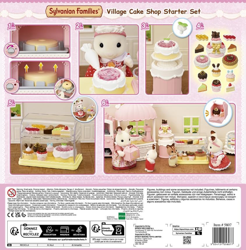 Sylvanian Families - Dorp Cake Shop Starter Set 5807