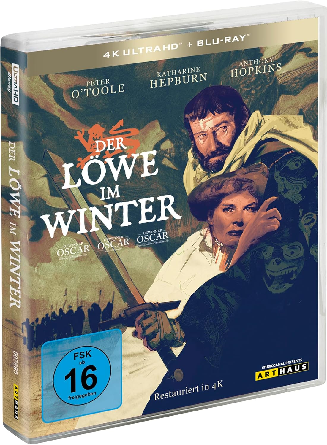 Der Löwe im Winter (4K Ultra HD) (+Blu-ray)