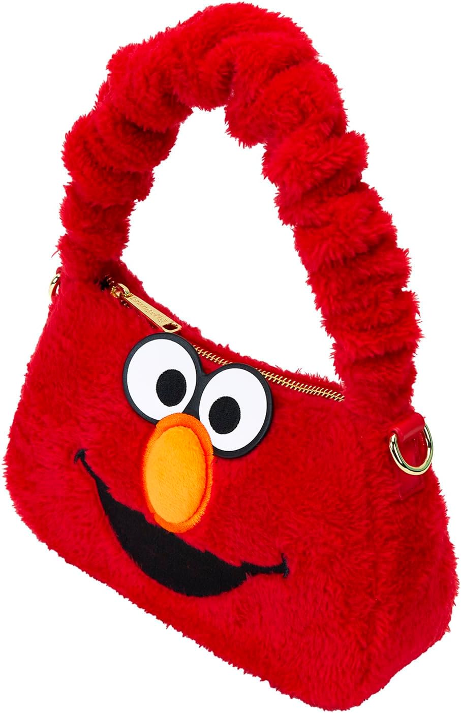 Loungefly Sesame Street Elmo Plush Crossbody Bag