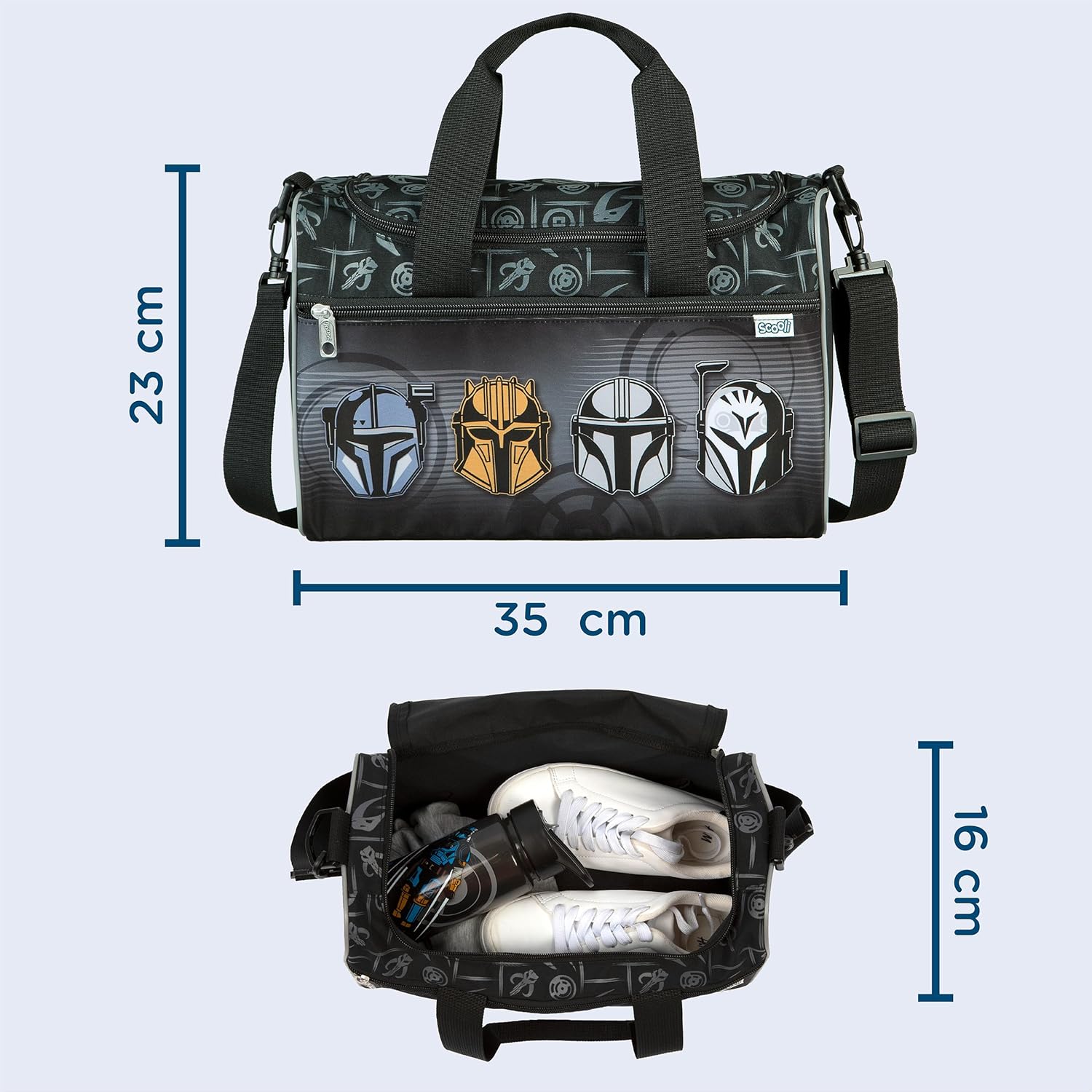 Scooli Sporttasche uniseks-kind Bagage - Kledingzak
