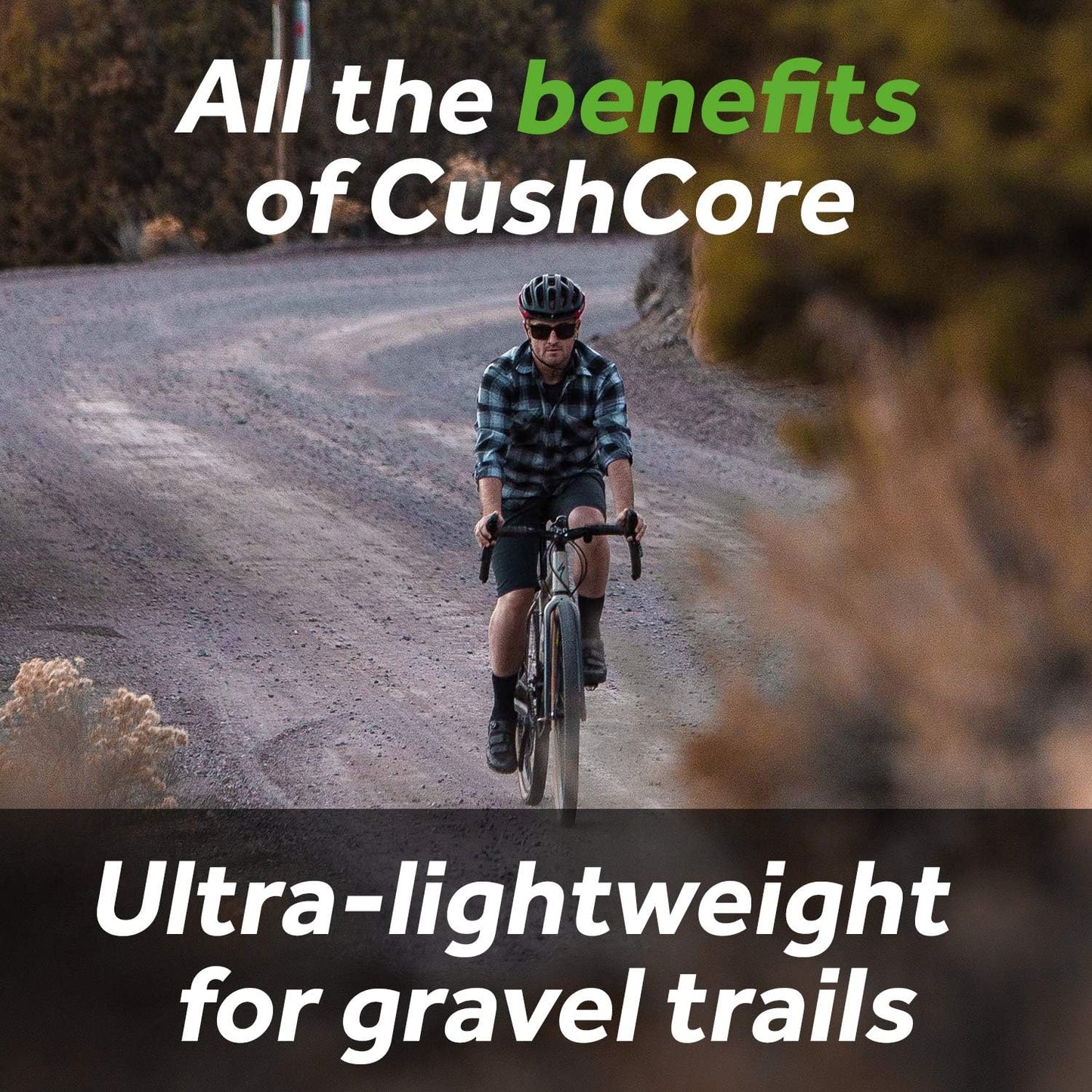 Insert mousse Cushcore Gravel/CX (la paire, valves incluses