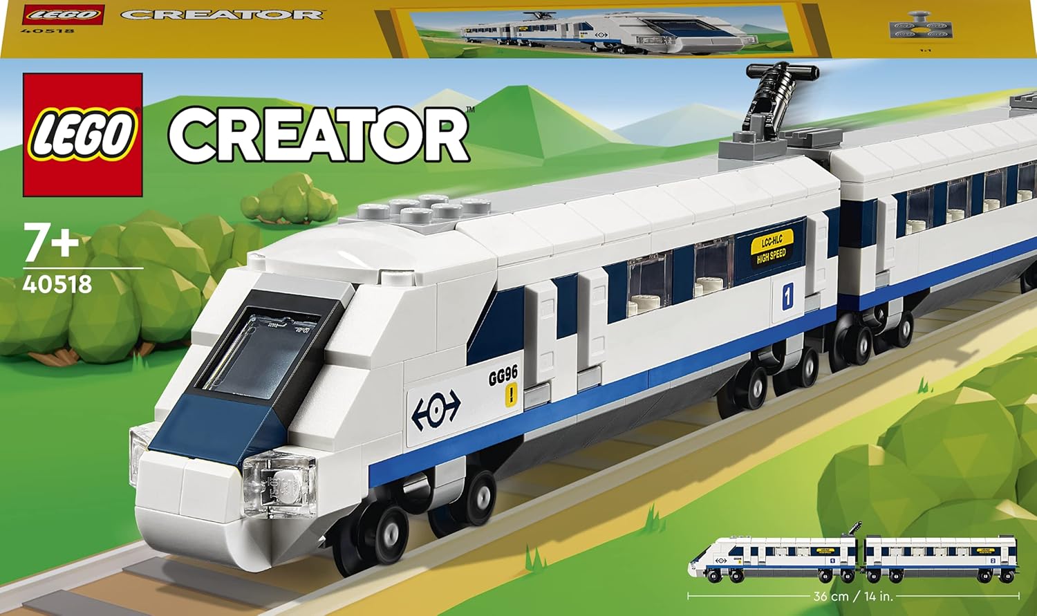 LEGO Creator 40518 hogesnelheidstreinset