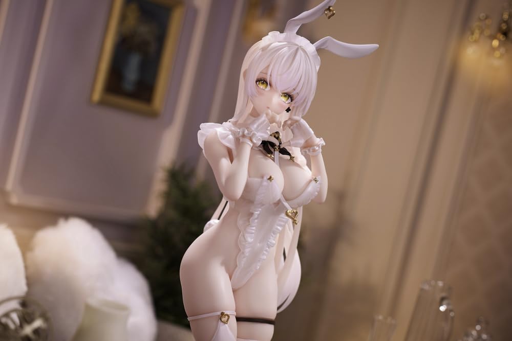 Original Character By Kedama Tamano Pvc White Bunny Lucille Dx Ver. 27 Cm