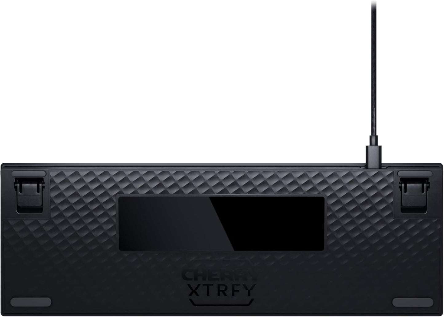 CHERRY XTRFY K5V2 Compact, Mechanical 65 Percent Gaming Keyboard, UK Layout (QWERTY), Hot-Swap Keyboard, CHERRY MX2A RED SWITCHES, Black
