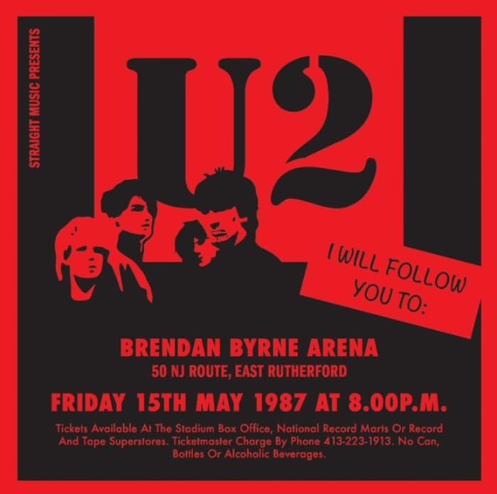 I Will Follow You To East Rutherford 1987