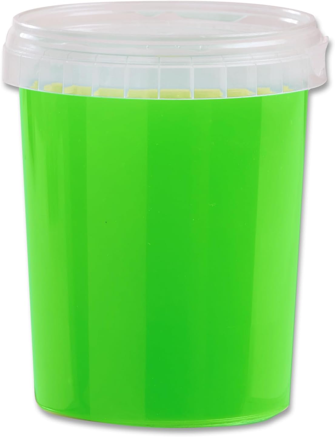 SES Creative 15031 - Muco verde neon in tazza, 470 g, giocattolo per bambini dai 3 anni in su