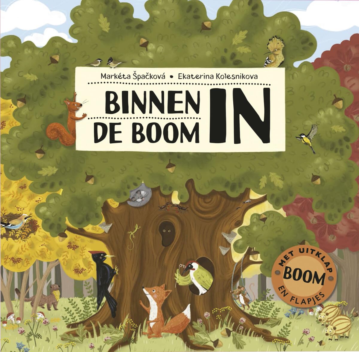Binnen in de boom: met uitklapboom en flapjes