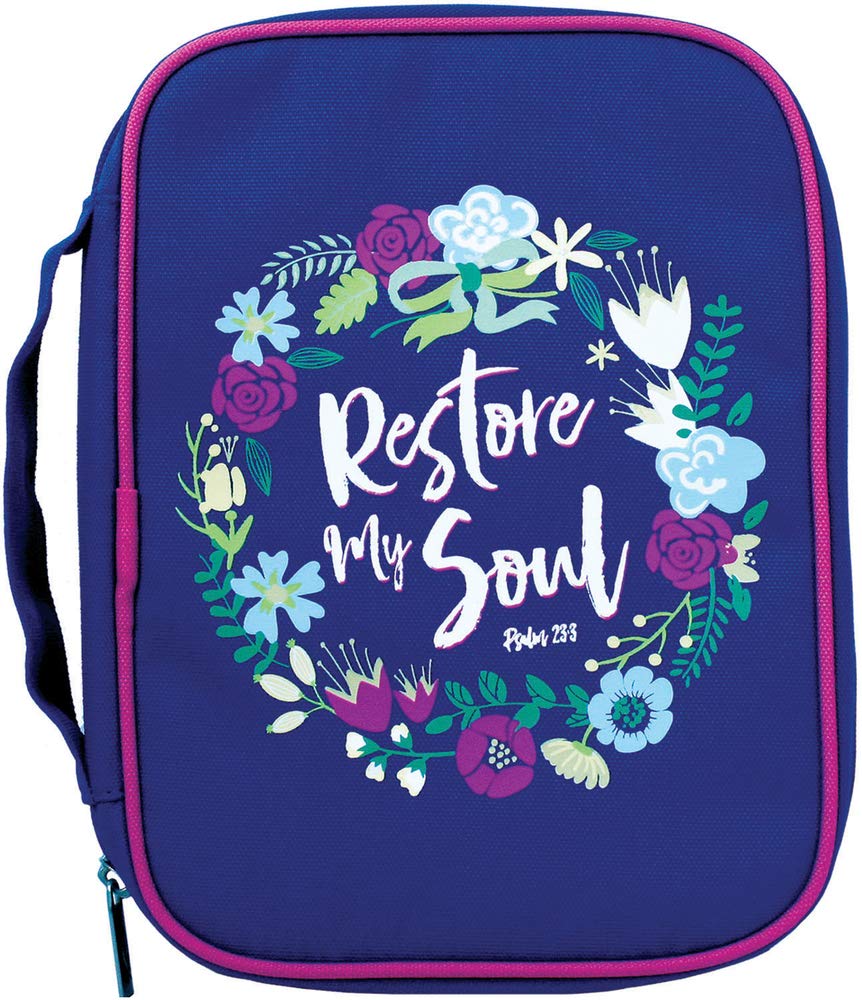Canvas Bible Cover Restore My