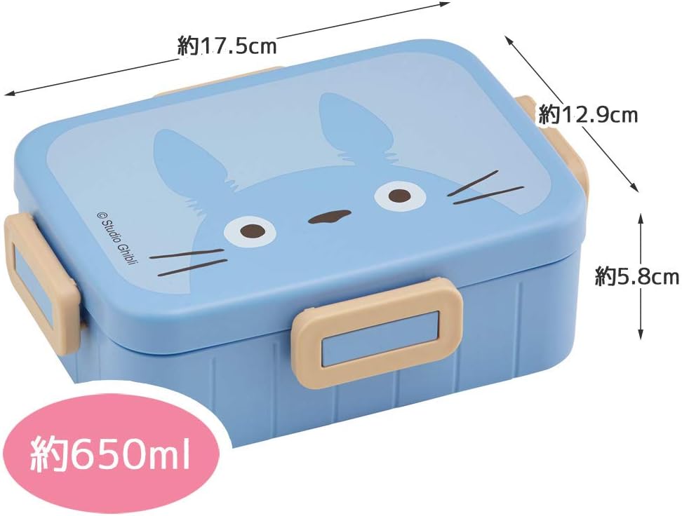 Skater Ghibli – Mein Nachbar Totoro – Bento 4 Verschlüsse Totoro Blau