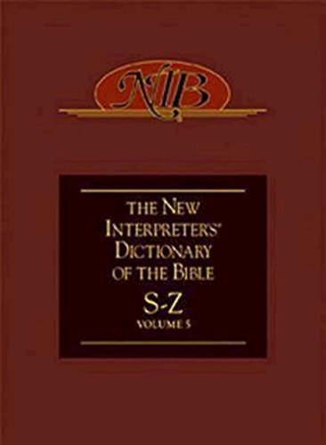 The New Interpreter's Dictionary of the Bible