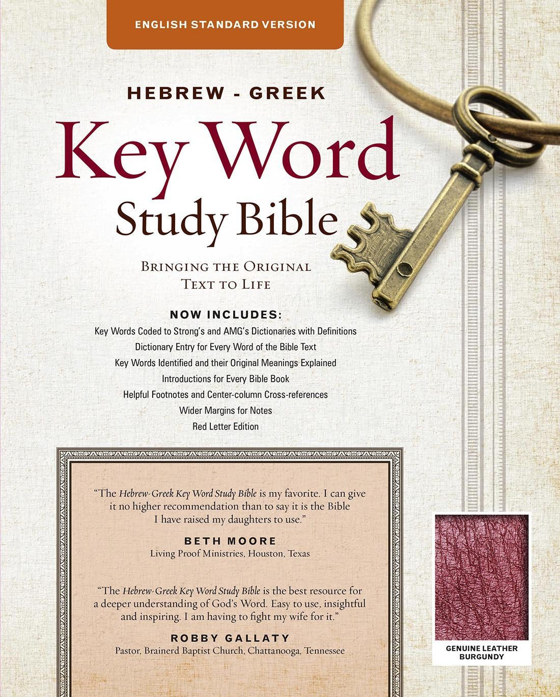 ESV Hebrew-Greek Key Word Study Bible, The