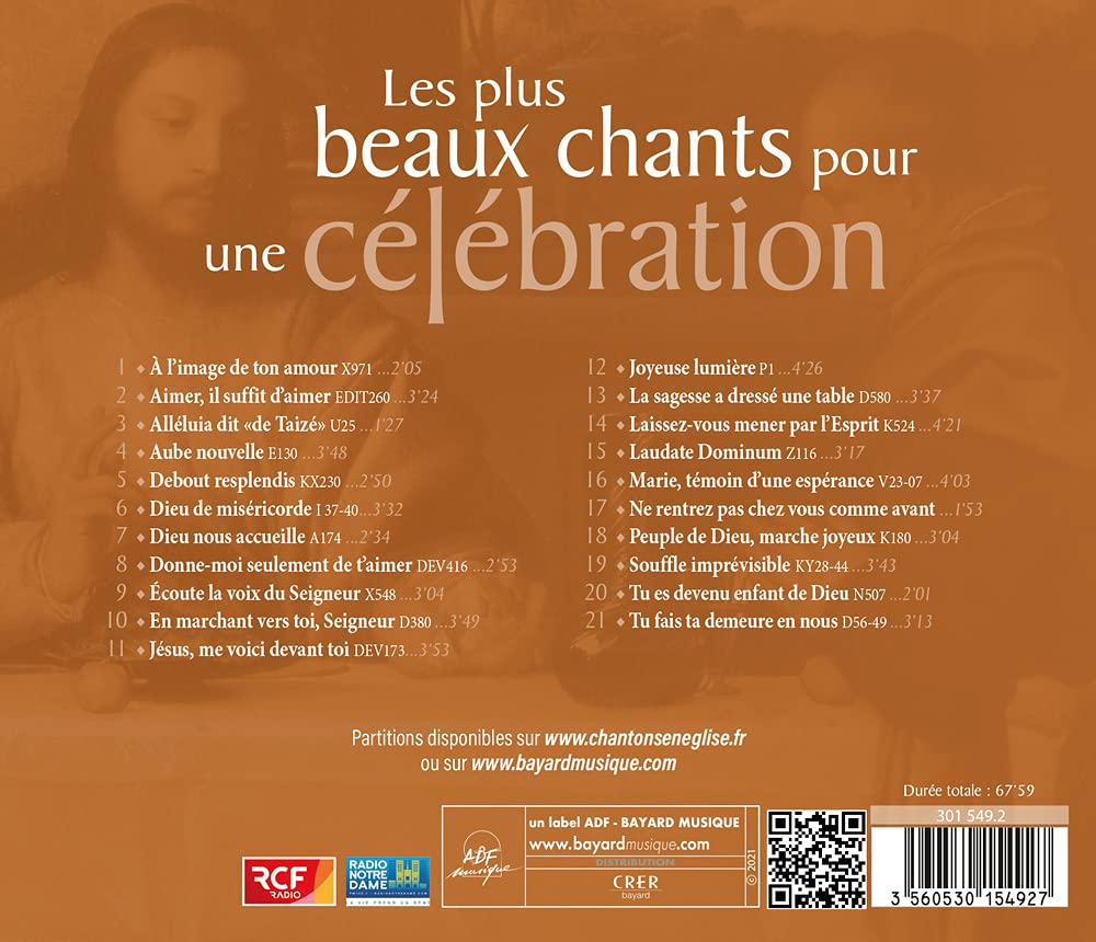 Les Plus Beaux Chants Pour Une Celebration / Various
