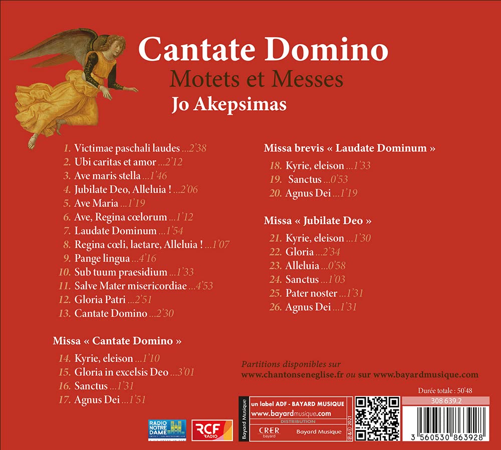 Choeur Sacre - Cantate Domino