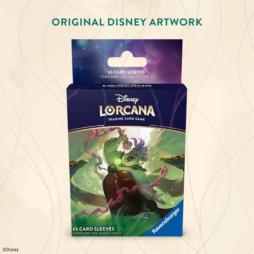 Disney Lorcana Trading Card Game: Archazias Insel - Kartenhüllen Ursula