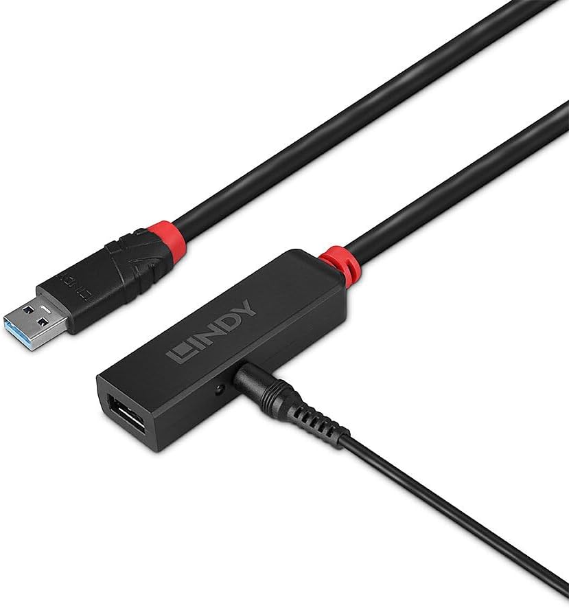 LINDY 43400 3m Slim USB 3.0 Active Extension