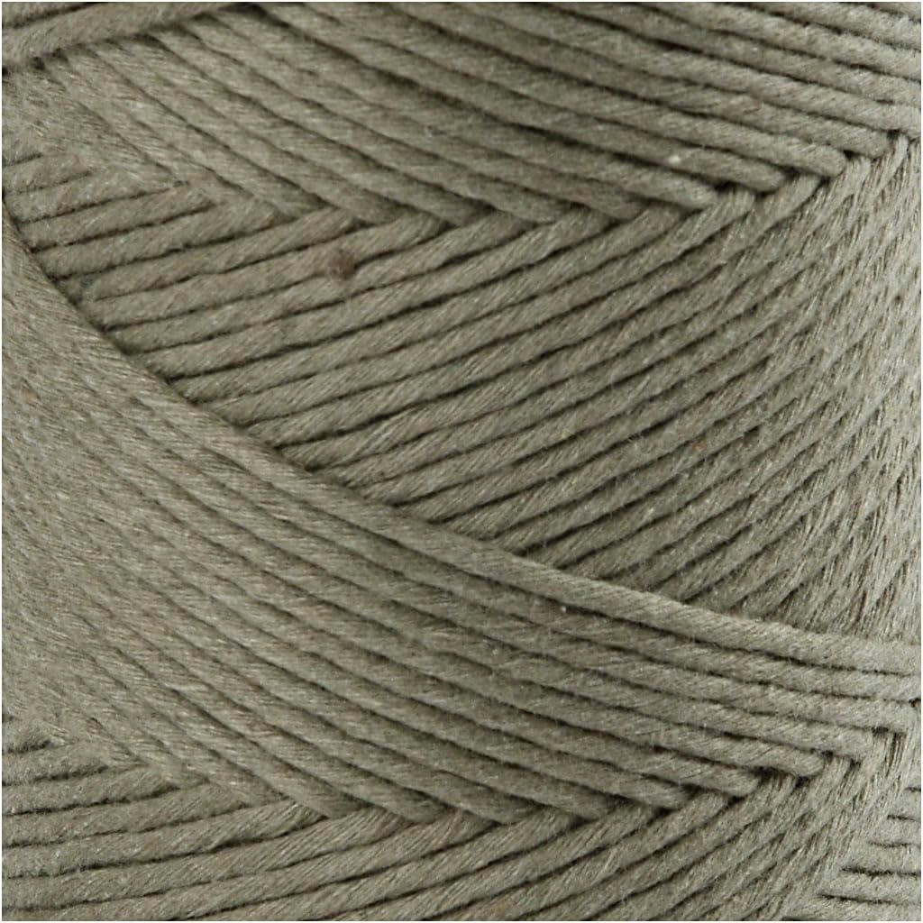 Creativ Company - Macrame Koord Mosgroen 198m
