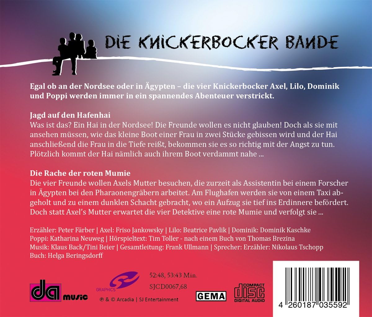 Die Knickerbocker Bande 2 Folgen: Jagd auf Den Haf