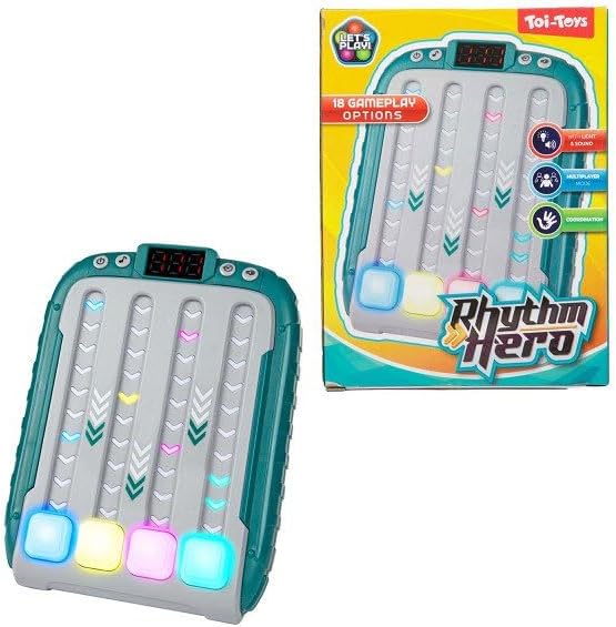 Divertente Gioco Elettronico Rhythm Hero con Luce e Suono