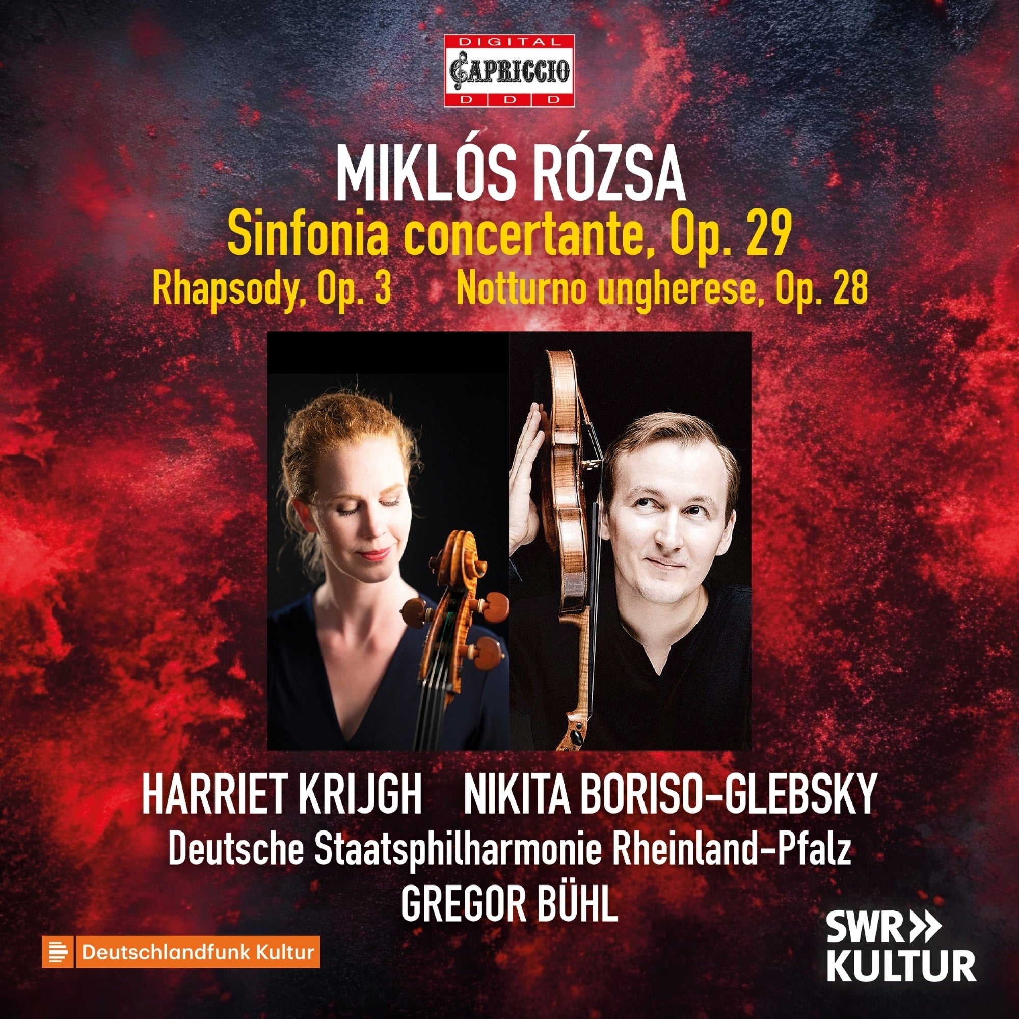 Miklós Rózsa: Sinfonia Concertante, Op. 29/Rhapsody, Op. 3/...