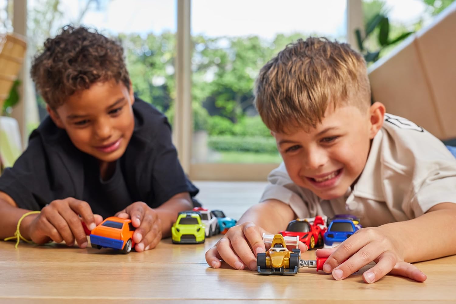 5 SURPRISE Make-A-Racer by ZURU, UNBOX and BUILD a Race Car Vehicle Toy, Slime Play and More, Fun, Imaginative Toys for Kids, Gift for Boys and Girls Aged 3+ (2 Capsules