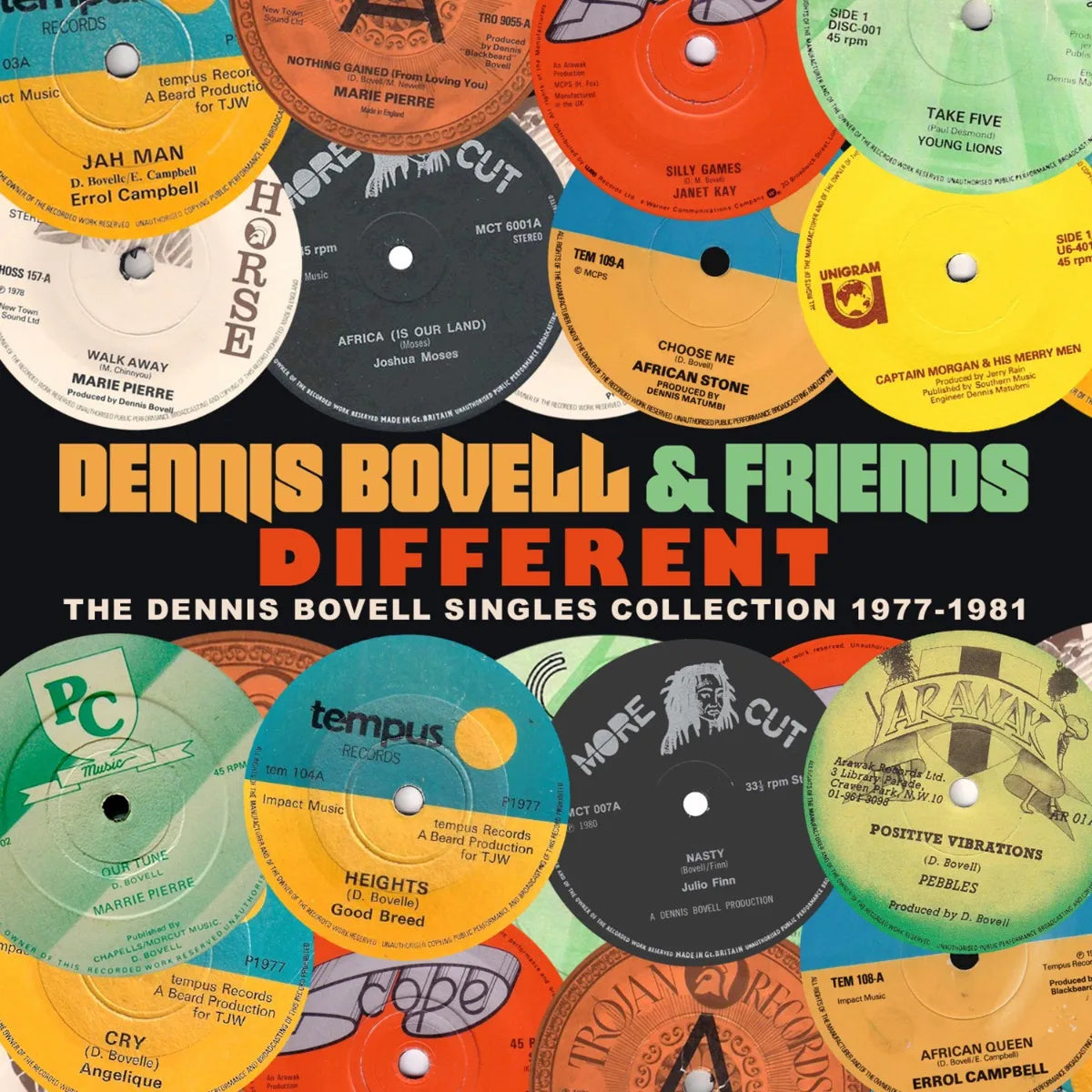 Dennis Bovell & Friends Different: The Dennis Bovell Singles