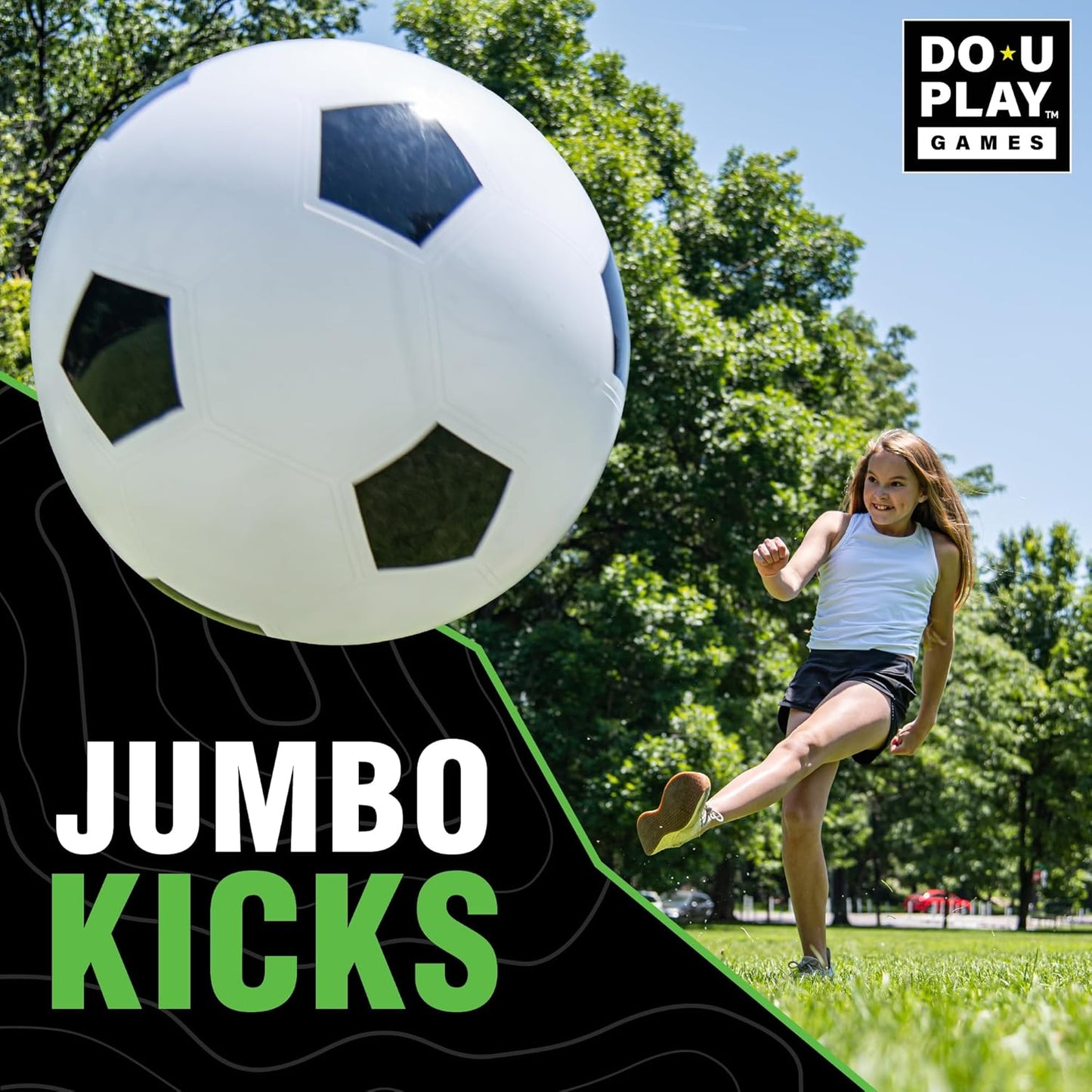 Hape DO-U-PLAY Jumbo Football, 76cm, outdoor fun football training