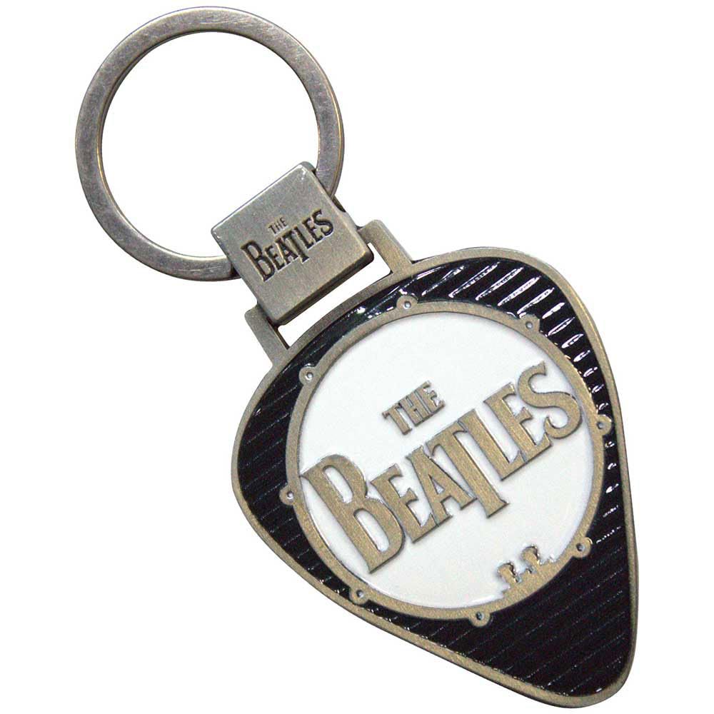 Beatles - The - The Beatles Keychain: Drum Logo Plectrum