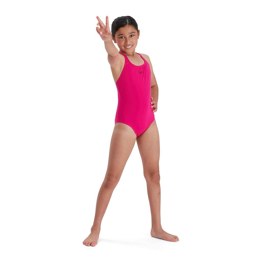 Speedo ECO Endurance+ Medalist Junior Swimsuit 5-6 Years / 24" Pink 5-6 Years / 24" Pink