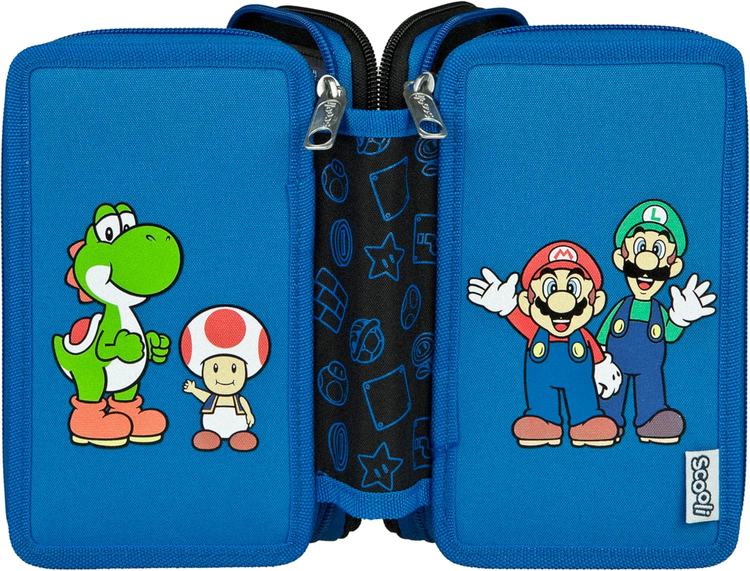 Undercover - Gevulde Etui Super Mario 3-vaks