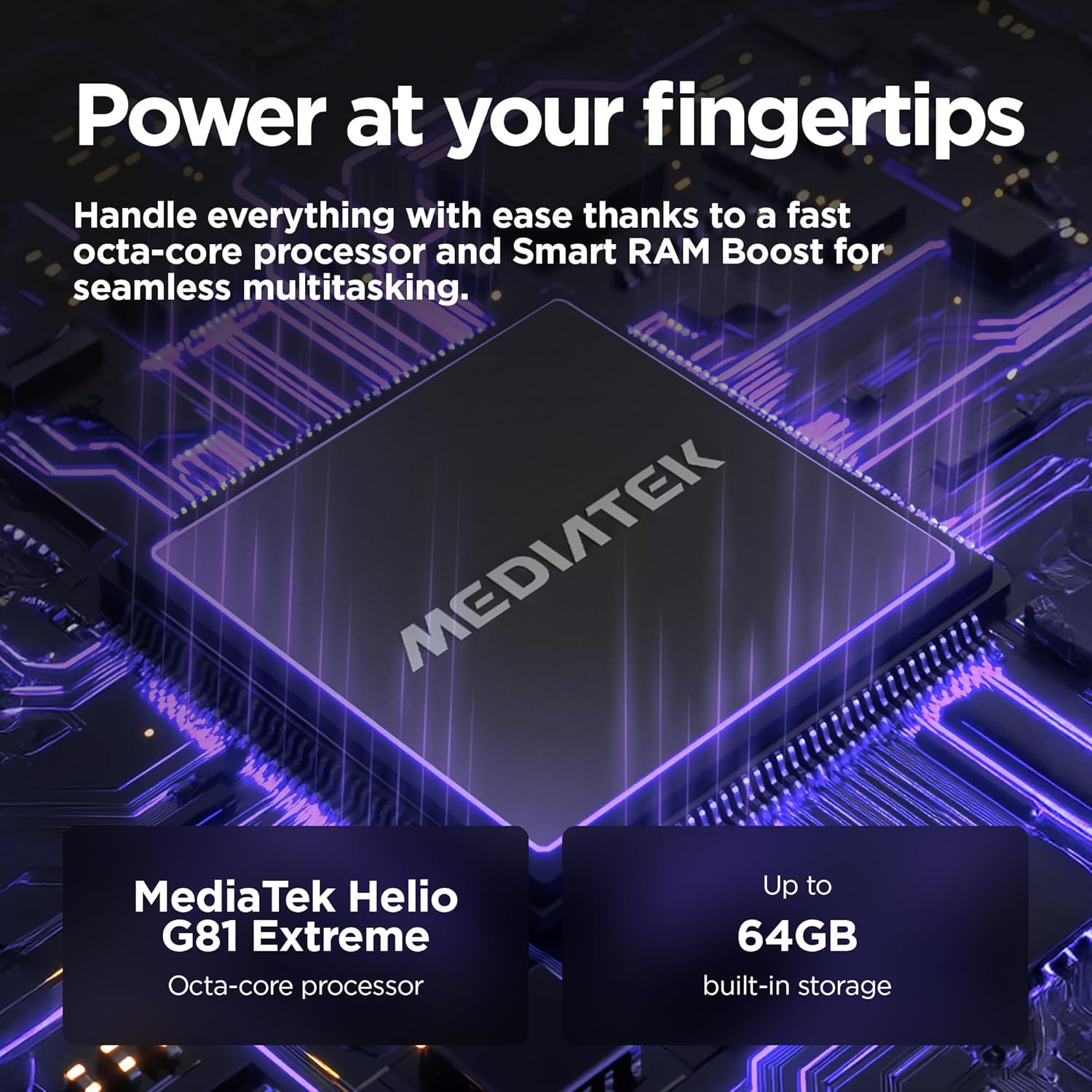 Motorola E15 Fresh Lavender 2+64