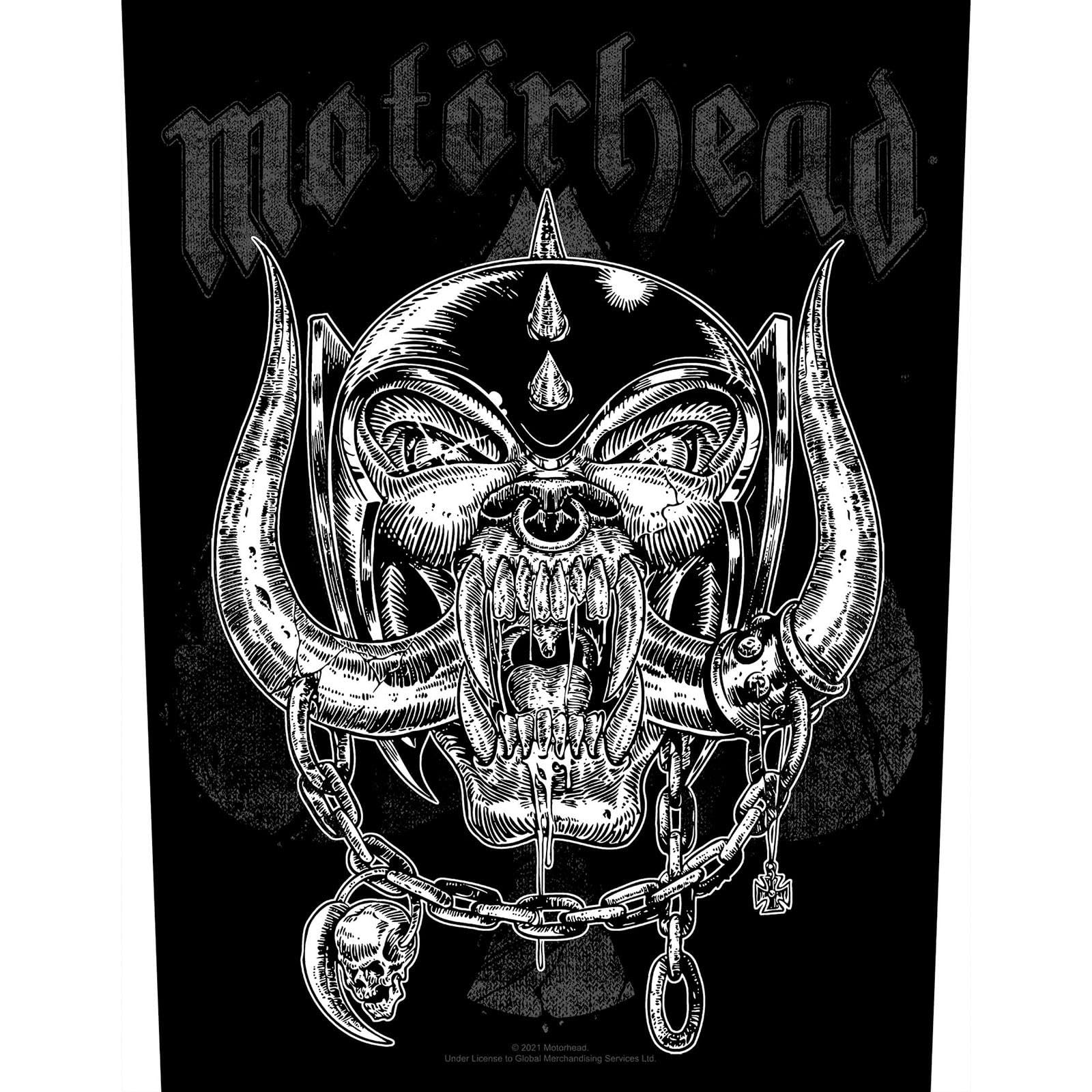 Merchandising Motorhead - Motorhead Back Patch: Etched Iron