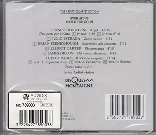Recital Violinsolo