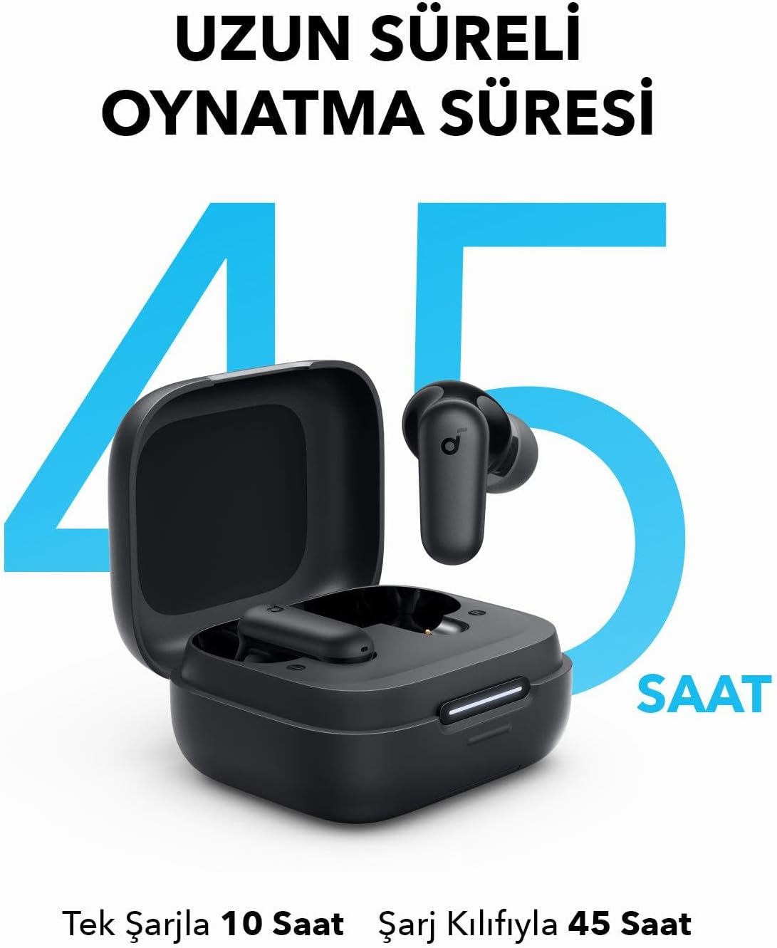 Anker Soundcore R50i NC Wireless Bluetooth Headphones - Black