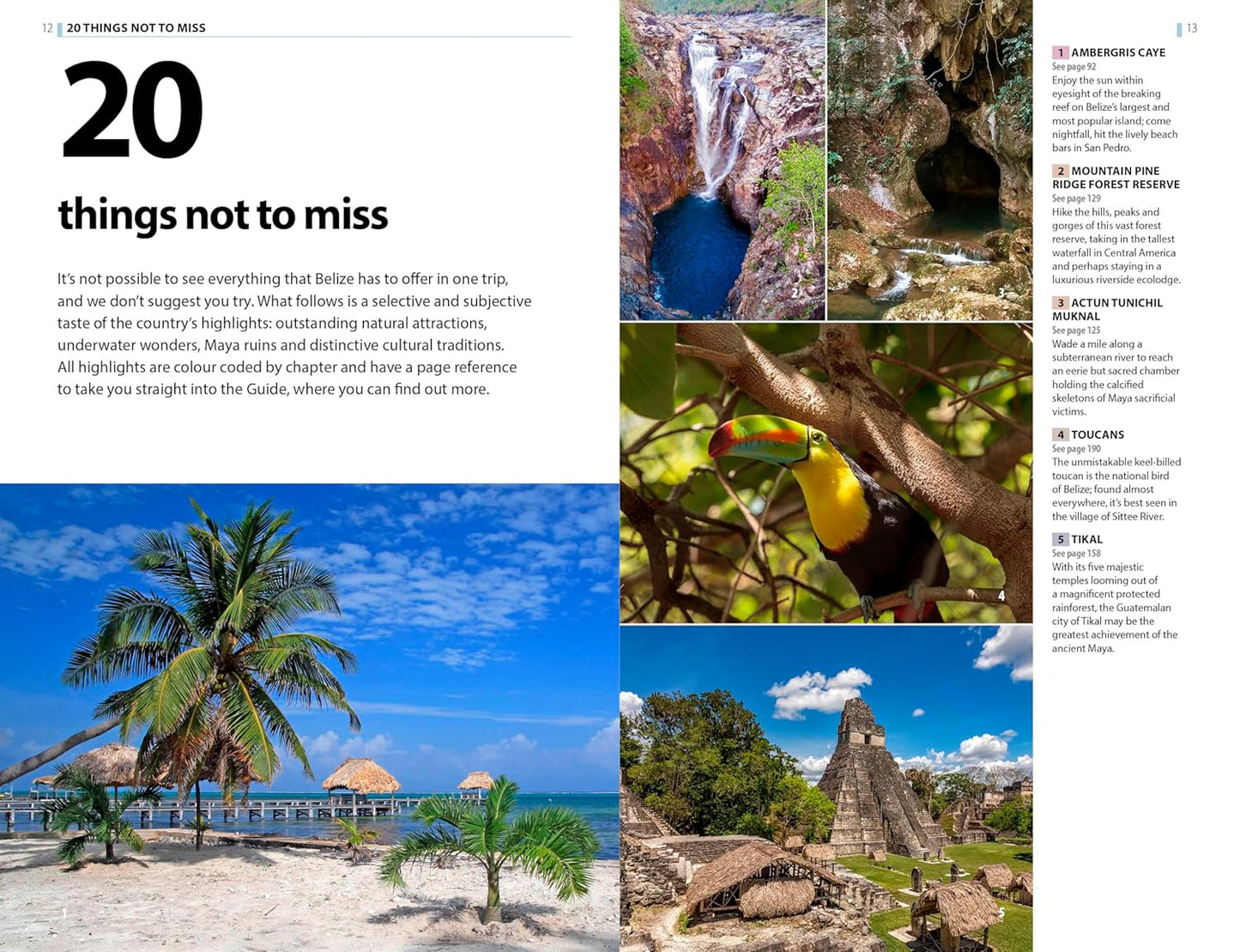 Rough Guides Belize with Tikal and Flores: Travel Guide with eBook