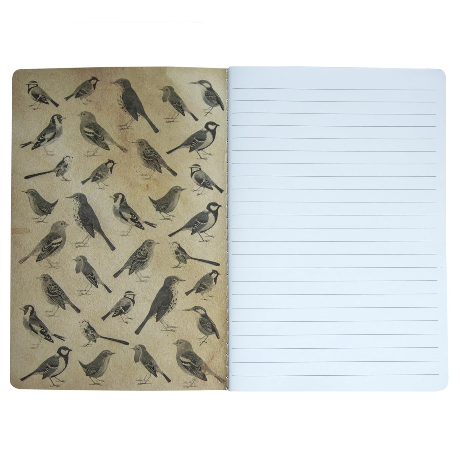 Sass & Belle Vintage Birds A5 Notebook