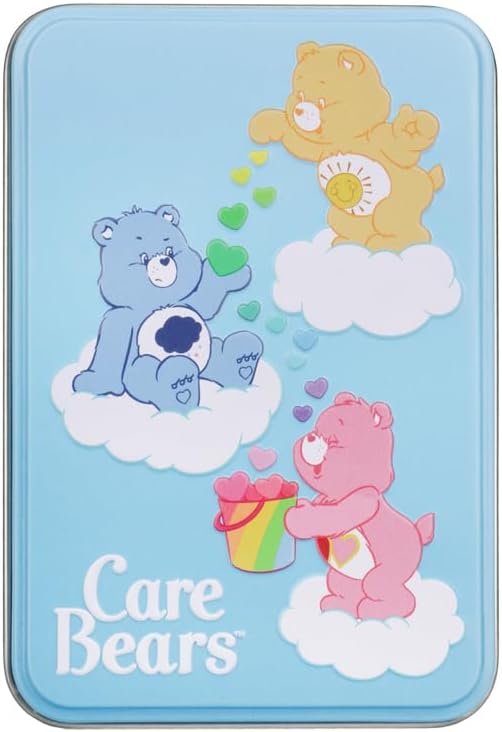 Paladone Care Bears Playing Cards for Poker, Rummy, Go Fish, Card Games, Officially Licensed Gaming Merchandise & Collectible Gift in Metal Tin